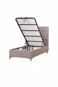 Gold Therapy Storage Bed Brown (HEADBOARD AND MATTRESS NOT INCLUDED)