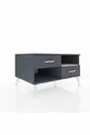Kronos Dresser Single Shelf 2 Drawers Anthracite-Pebble/Anthracite