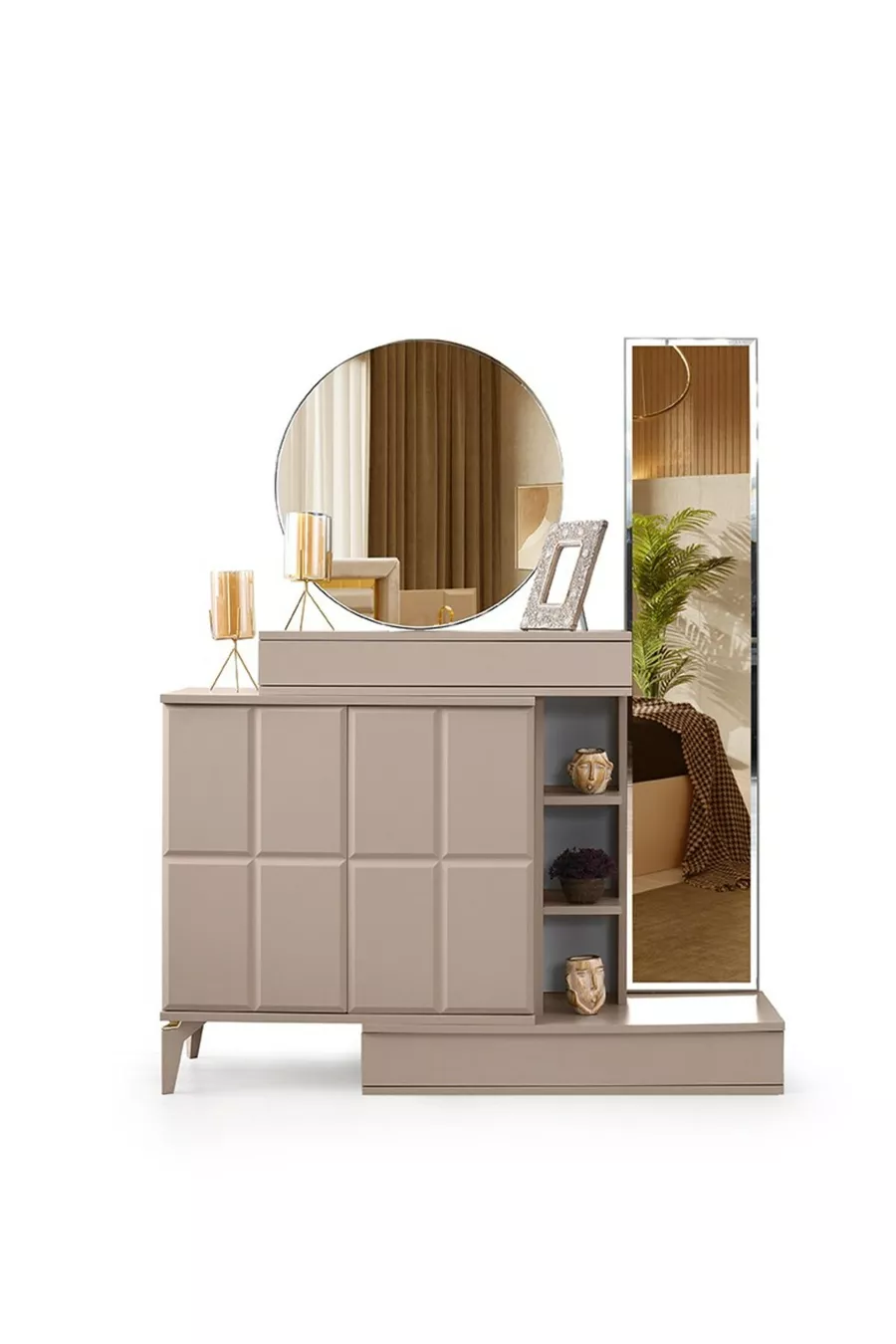 ENSEMBLE DE CHAMBRE À COUCHER BERLIN MDF