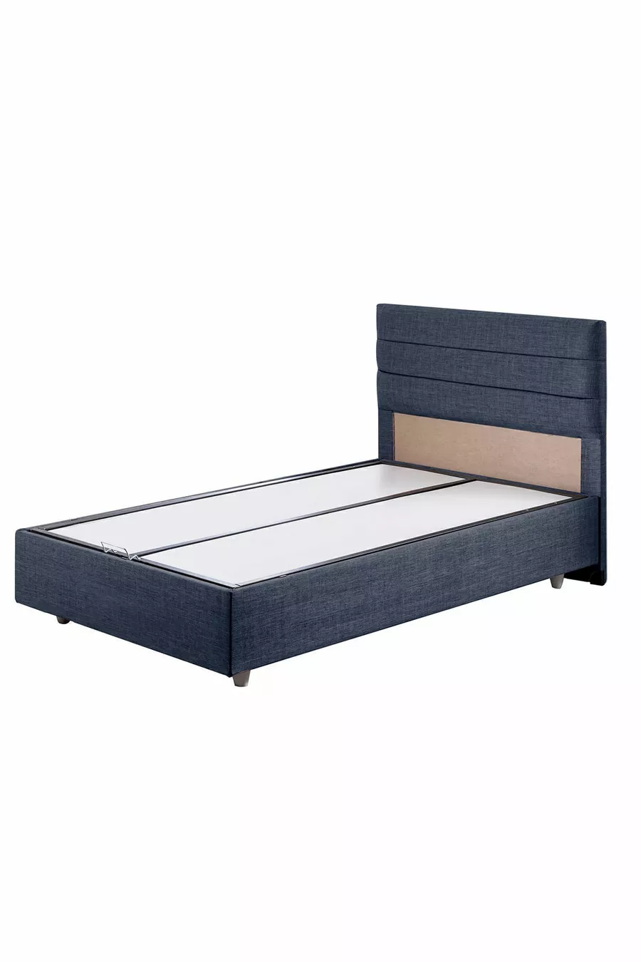 Sofia Tek Kişilik Baza Başlık Comfort Yatak Seti Lacivert