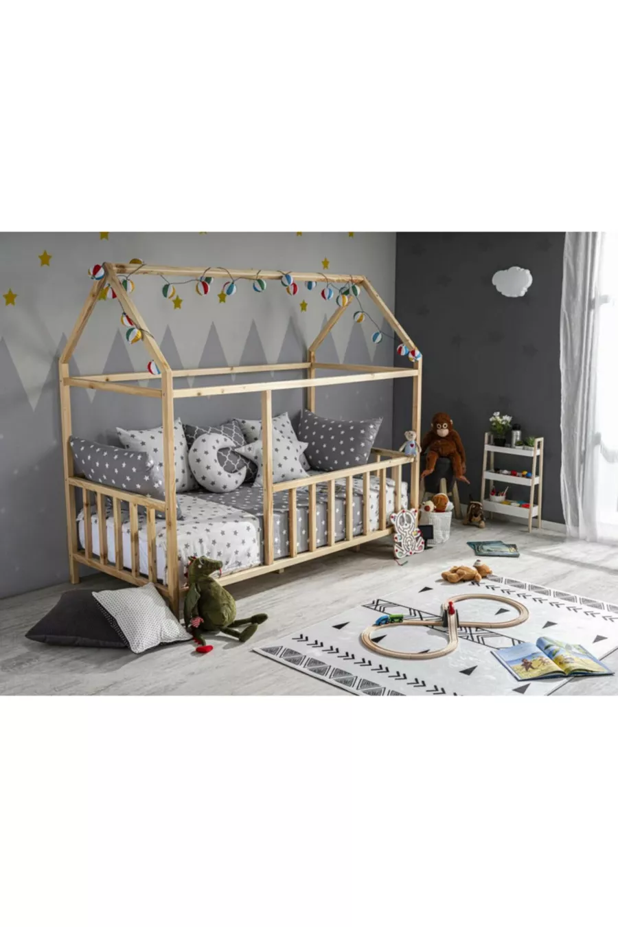 Unisex Kinder Baby Natuurlijk Montessori & Bed