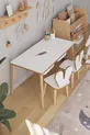 Table d'activités pour enfants avec 2 chaises et tiroir