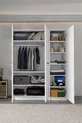 - LADİK - WEIßER 3-TÜRIGER SCHRANK  CM