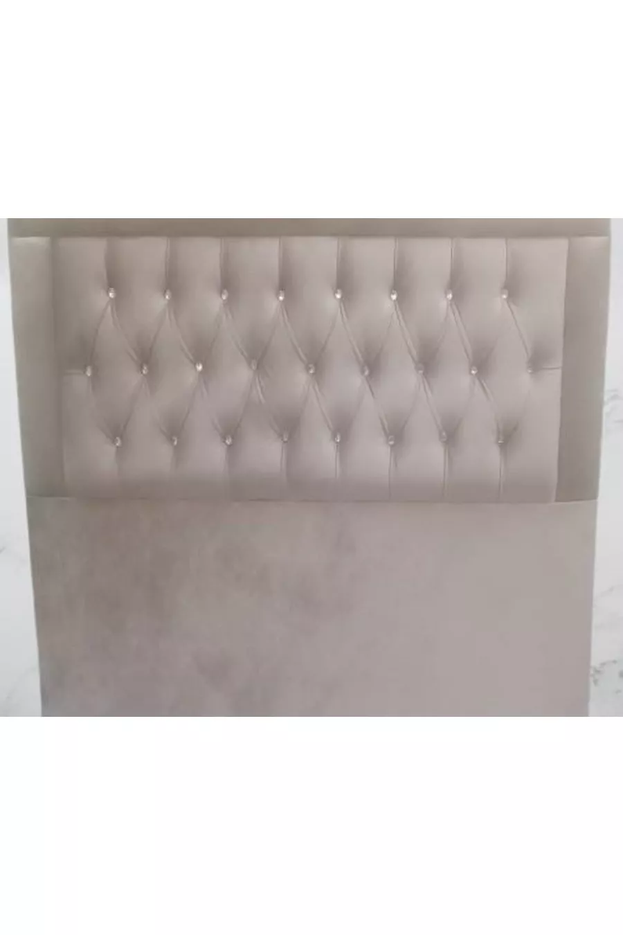 Titel DK Doppelbett Steppstoff aus Fohlenhaar in Milchkaffee, handgefertigt