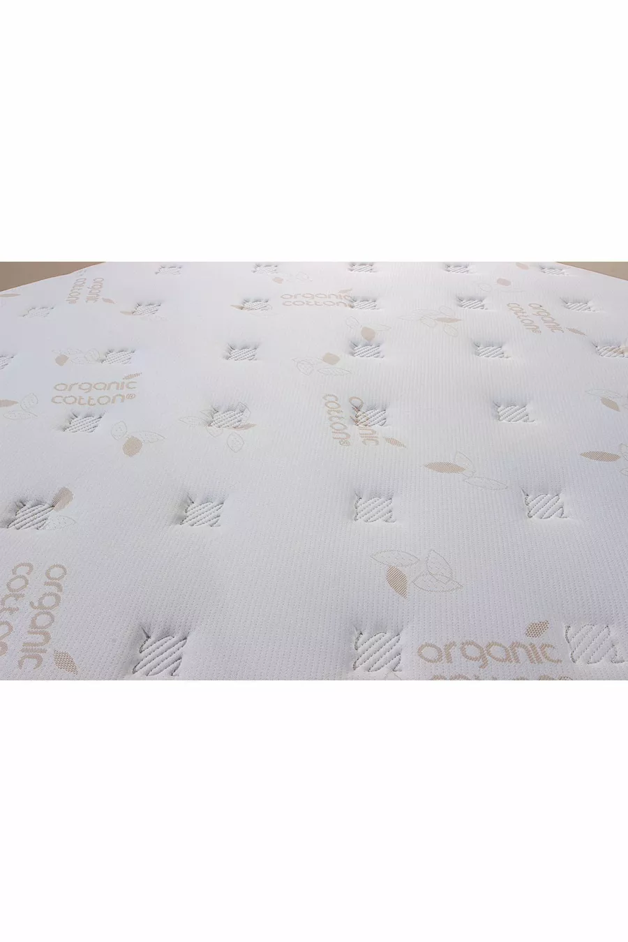 Matelas à ressorts ensachés ergonomique et entièrement orthopédique en bambou