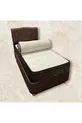 Matelas Pad en Bambou Orthopédique Complet, Surmatelas, Matelas Pliable