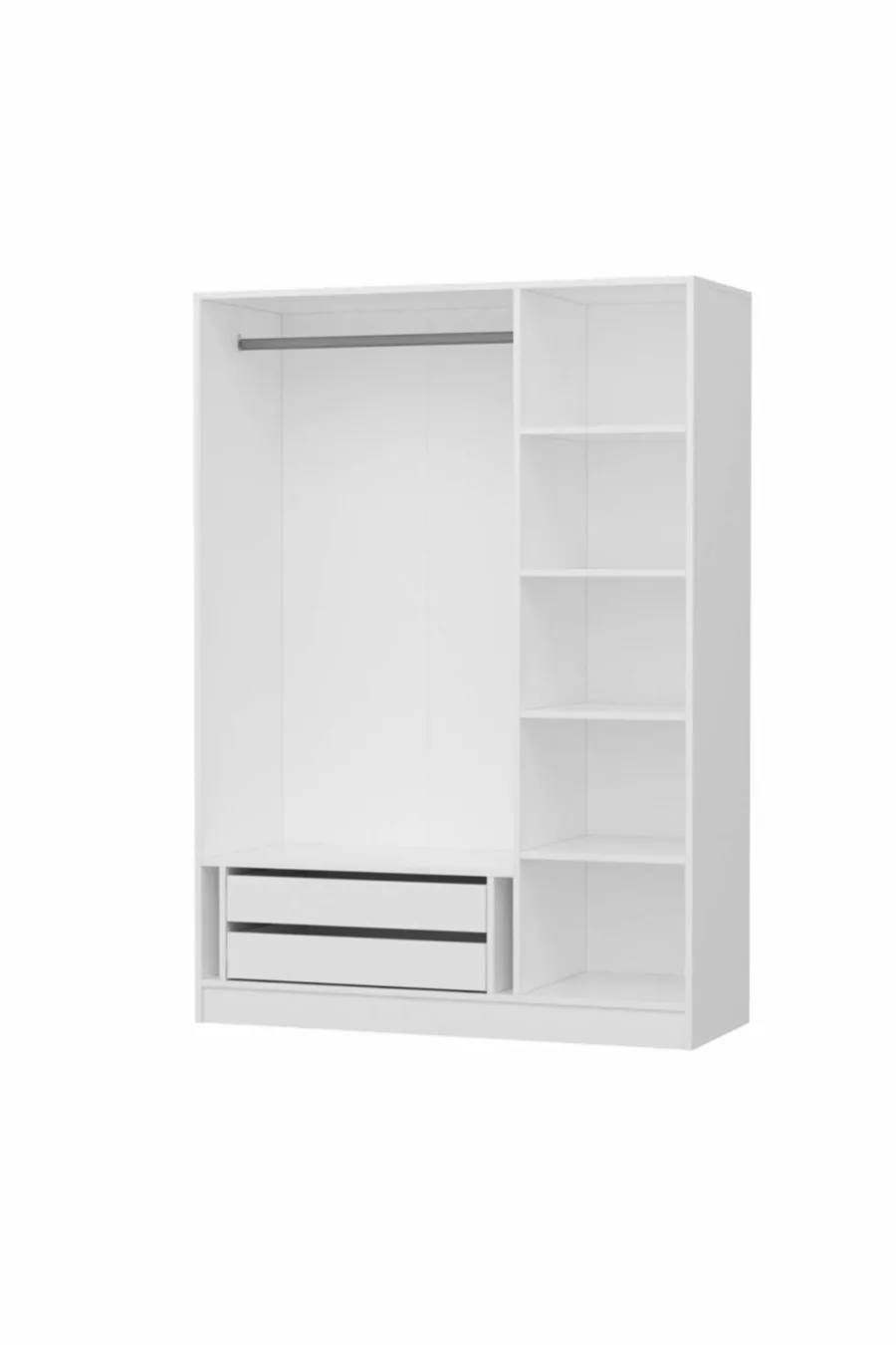 Armoire de rangement  cm Kale  L - Blanc