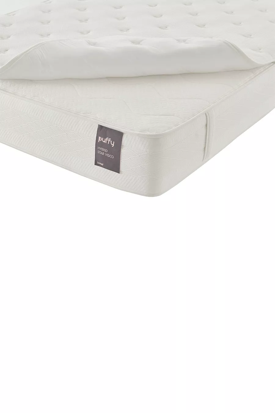 Matelas à ressorts à poches avec Visco et étoiles hybrides