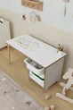 Paper Roll Activity Table Children's Study Desk Toy Cabinet