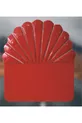 Modello ALC MİDYE Rivestimento in Tessuto in Pelle Sintetica Capitonné Moderno Rosso Fatto a Mano cm