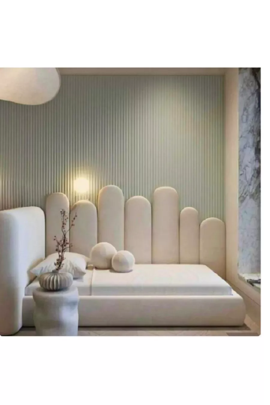 DECORATIVE HEADBOARD, BED / BASE HEADBOARD