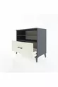 Hyperion Dressoir 2 Planken 1 Lade Antraciet-Leisteen