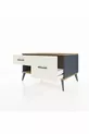 Kronos Dresser 2 Drawer Anthracite-Pine/Aytaşı