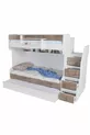 Bunk Bed, Brave Little Bunk Bed - Walnut