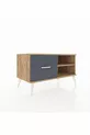 Hyperion Dresser Single Shelf Single Drawer Pine-Pine/Anthracite