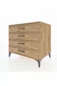Kronos Dresser 4-Drawer Pine-Pine