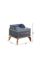 Table de chevet pour chambre d'adolescent style loft