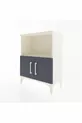 Arges Commode 2 Planken 2 Deuren  Agaat-Antraciet