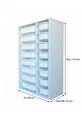 Multi-Purpose Toy Cabinet with Drawers and Storage Unit – Kids' Room Organizer with Gift Tag