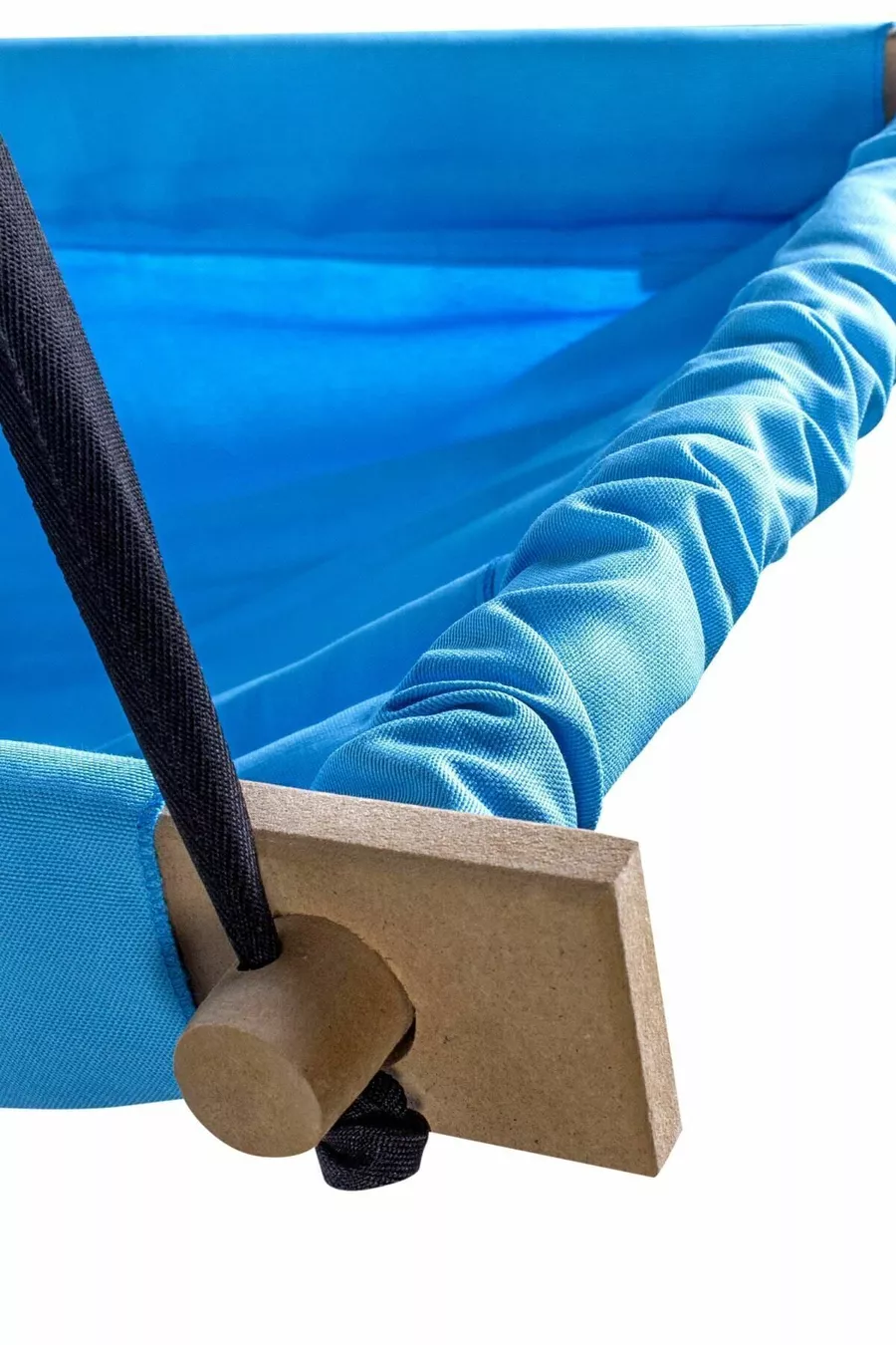Flow Blaues Holz Federwippe Hängematte Kinderbett Hoppala An Decke Hängende Hängematte Schaukel Babybett