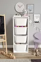 % MDF - Grote Mono 4 Speelgoedkast met Grote Mand