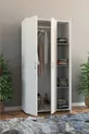 Armoire 3 portes - Blanche