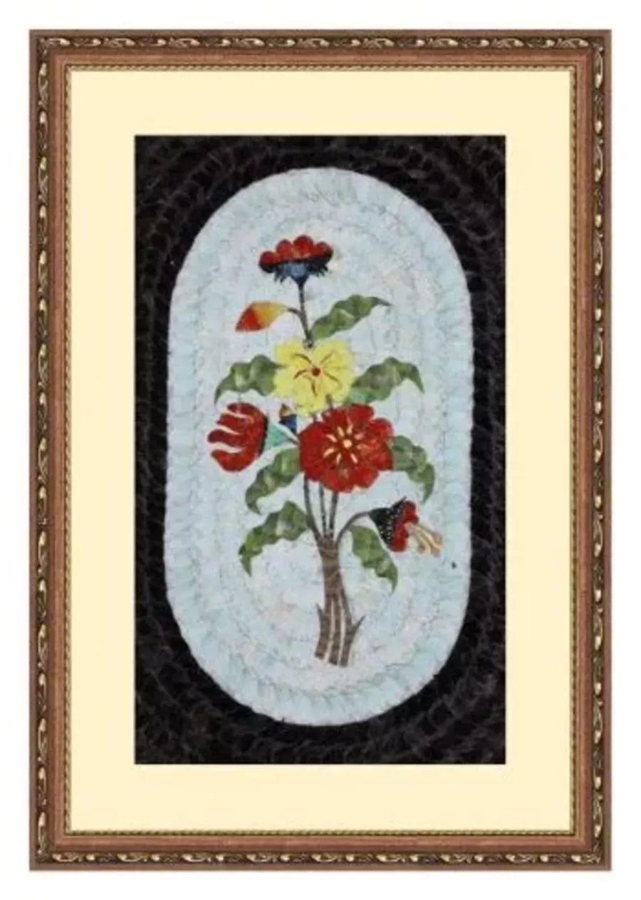 Peinture à motif de roses