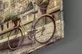 Peinture sur Verre de Vélo et de Ville
