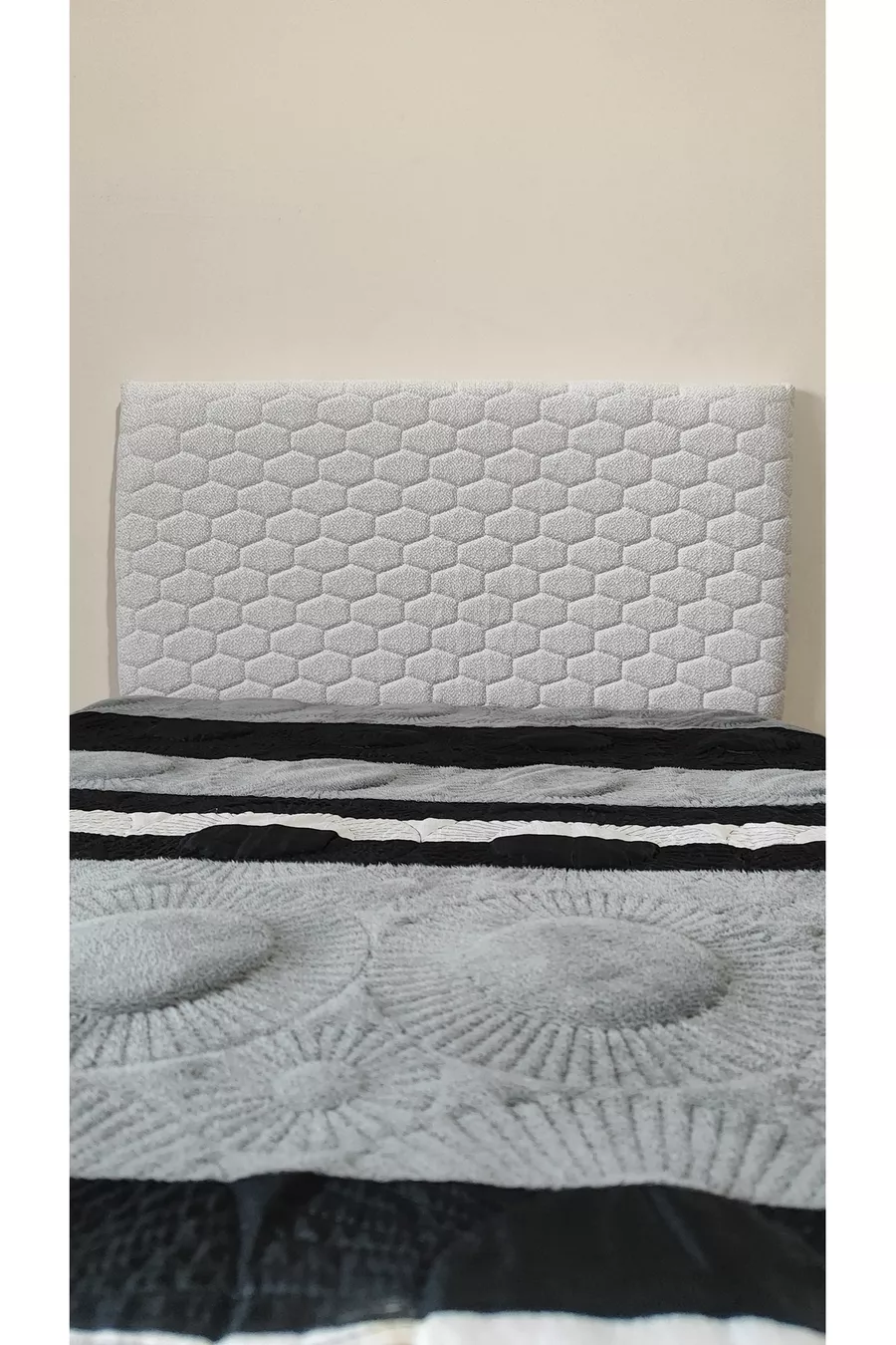 Housse de tête de lit en tissu Design Teddy (AMI DES CHATS) Cm