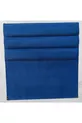 Titre DK Double Taille Tissu Bleu Plume de Poulain Modèle à Tranches Horizontales Fait Main