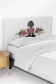 Housse de tête de lit pour enfant avec motif de fille fleurie