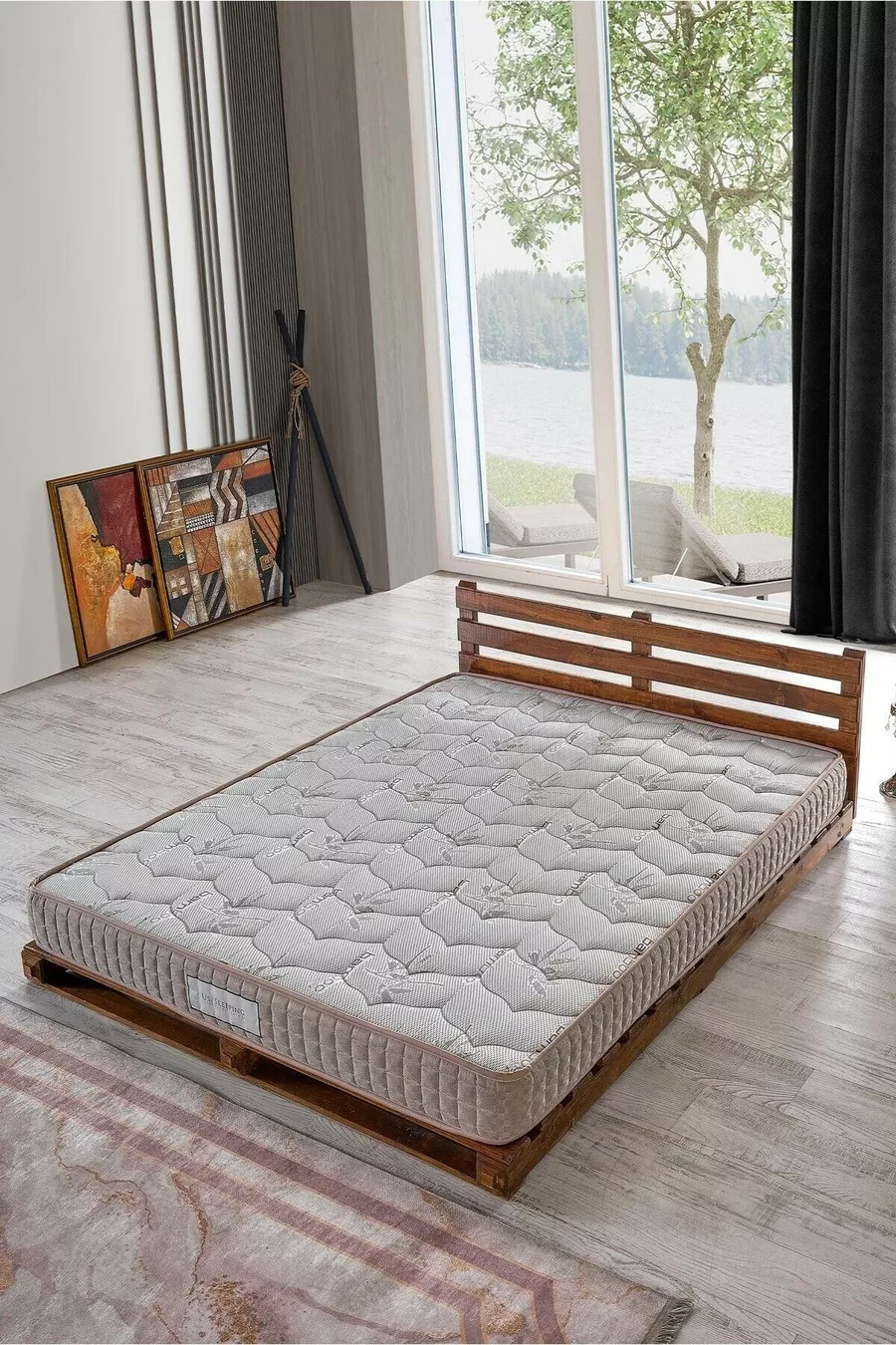 Matelas Visco en Bambou Orthopédique Complet