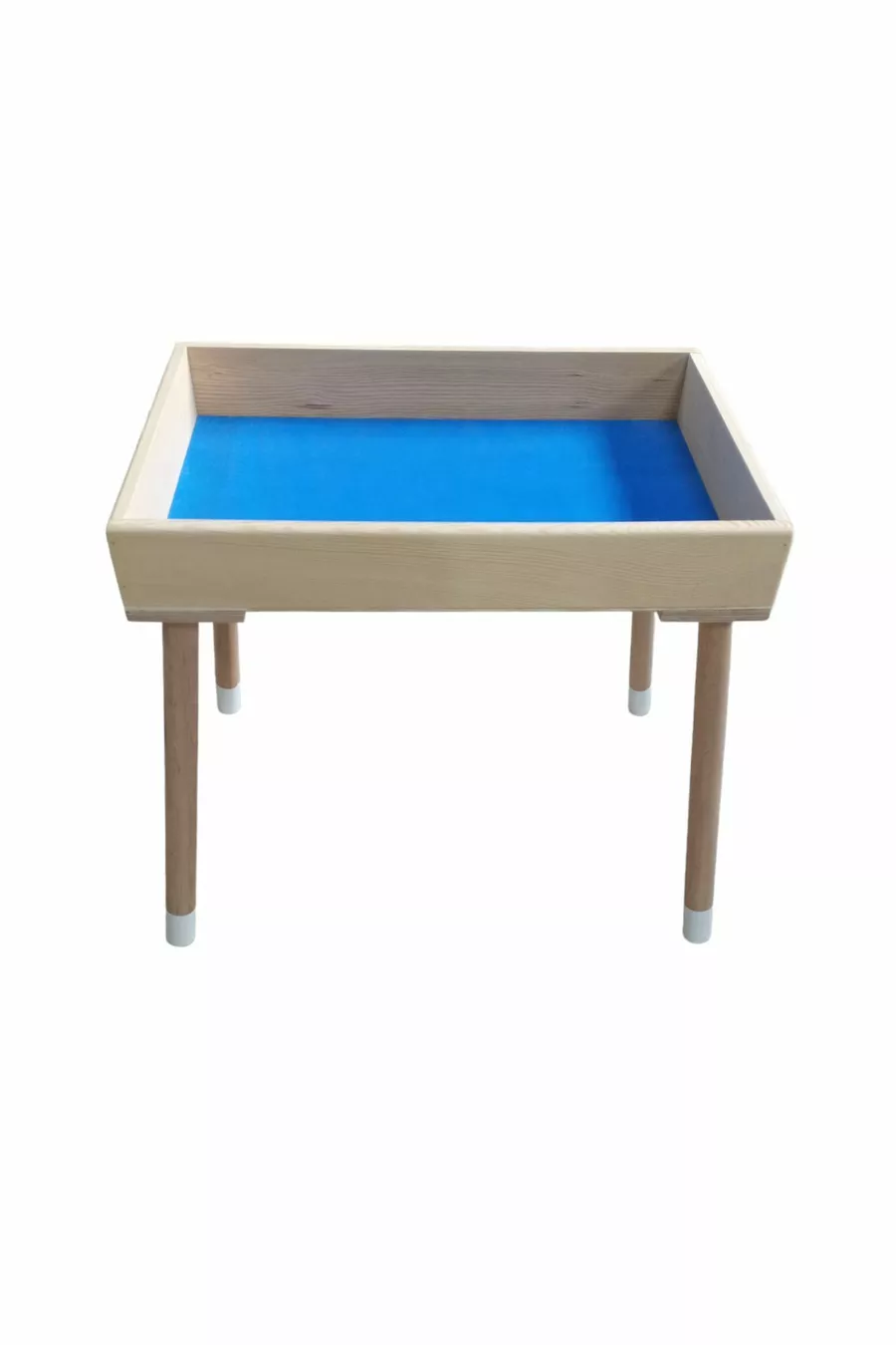 Plateau d'apprentissage Montessori en bois sur pieds, plateau de sable
