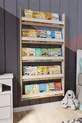 Bibliothèque pour enfants Montessori 5 étagères en MDF * Cm Blanc