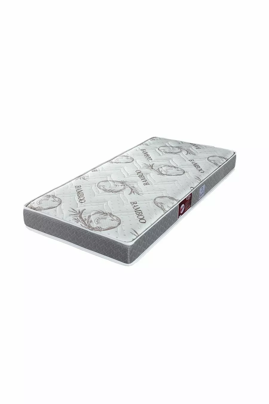 Matelas à ressorts Liza orthopédique complet pour une personne en tissu bambou cm