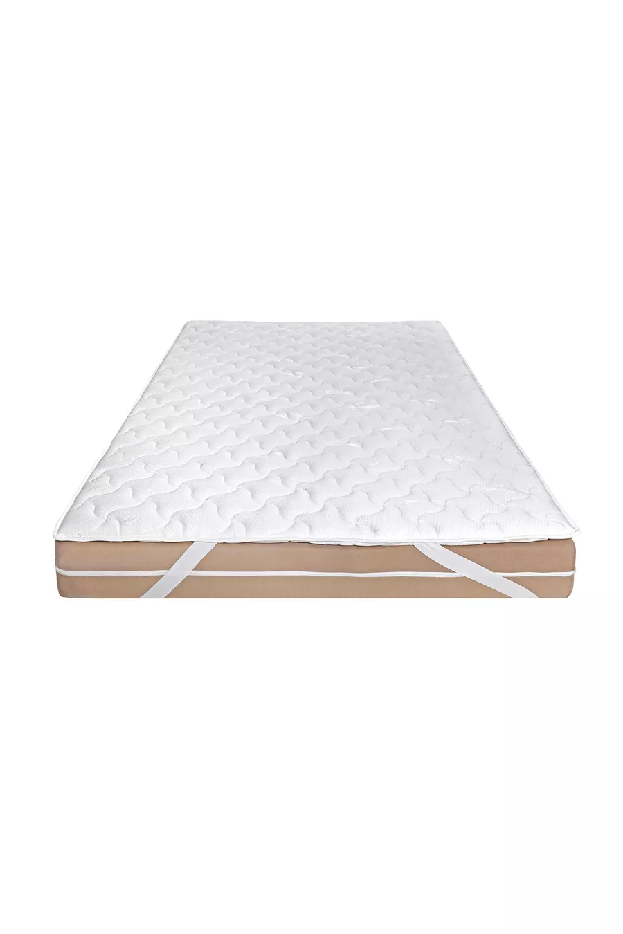 Matelas de couchage orthopédique complet avec surmatelas capitonné, épaisseur 4 cm