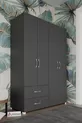 Armoire Mavera à 4 portes et 2 tiroirs, 