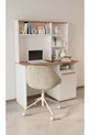 Bureau pour jeune Eva - chêne jaune & blanc