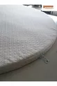Surmatelas en visco de 5 cm d'épaisseur pour lits ronds de diamètre R cm et R cm