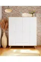 Armadio Tema 4 con Cassetto e Anta – Guardaroba | Design Scandinavo, Marrone  cm