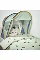 Adjustable width bed canopy, blue-green, Height: cm Width: // cm
