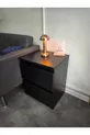 Comodino con Scomparto Segreto e Serratura RFID (NON RICHIEDE MONTAGGIO)