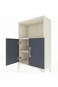 Arges Commode 2 Planken 2 Deuren Agaatsteen-Antraciet