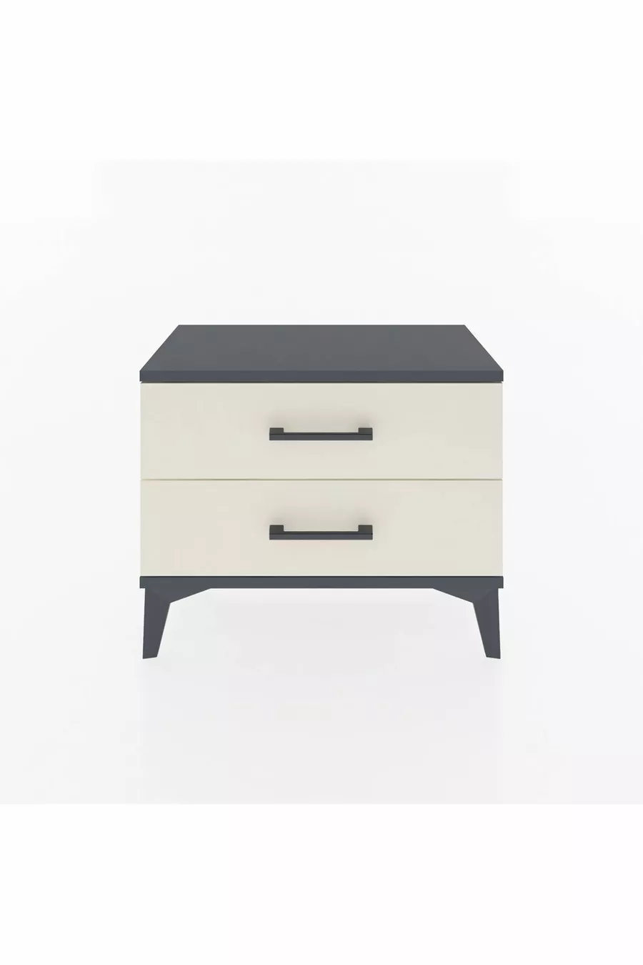 Arges Commode 2 Lades Antraciet-Leisteen