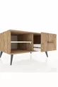 Commode Kronos à une étagère et un tiroir Pin-Dragon / Pin
