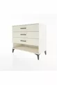 Hyperion Dresser 3 Drawers Moonstone-Moonstone