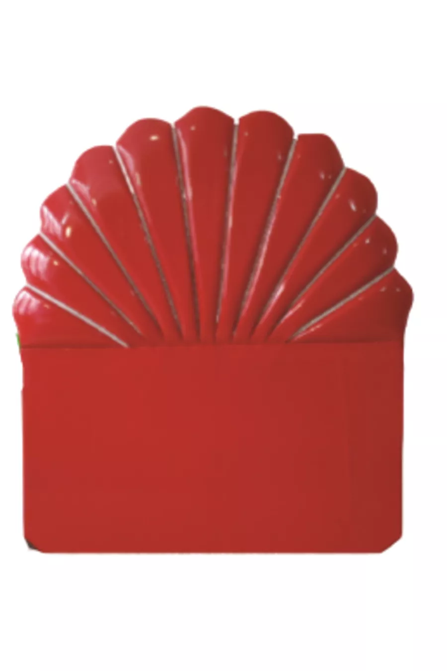 Modello ALC MİDYE Rivestimento in Tessuto in Pelle Sintetica Capitonné Moderno Rosso Fatto a Mano cm