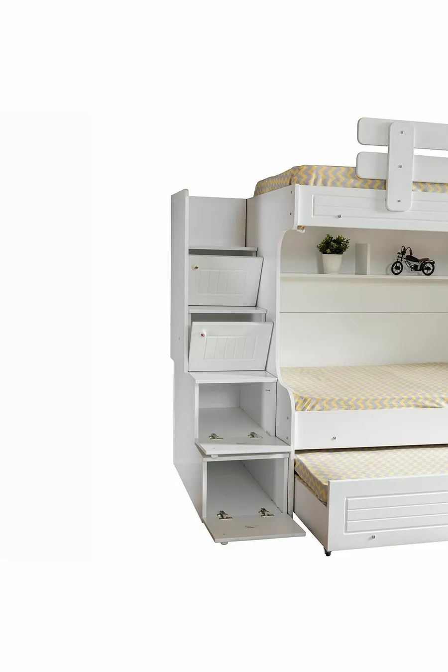 Lits superposés, Lits superposés avec bassinet