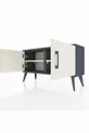 Arges Dresser 2 Shelves 2 Doors Anthracite-Agate