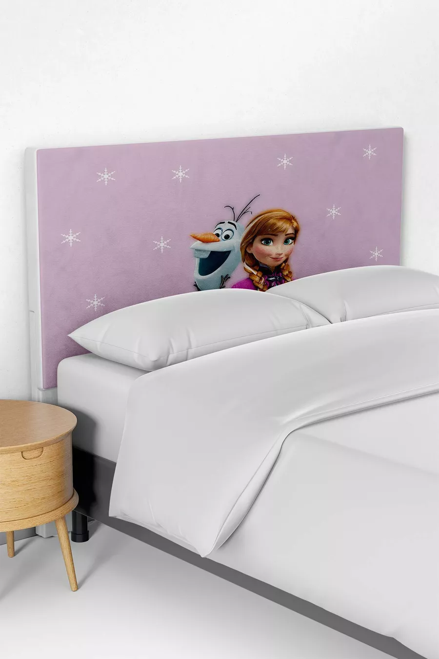 Roze Frozen Anna Bedbodem Hoofdeinde Hoes